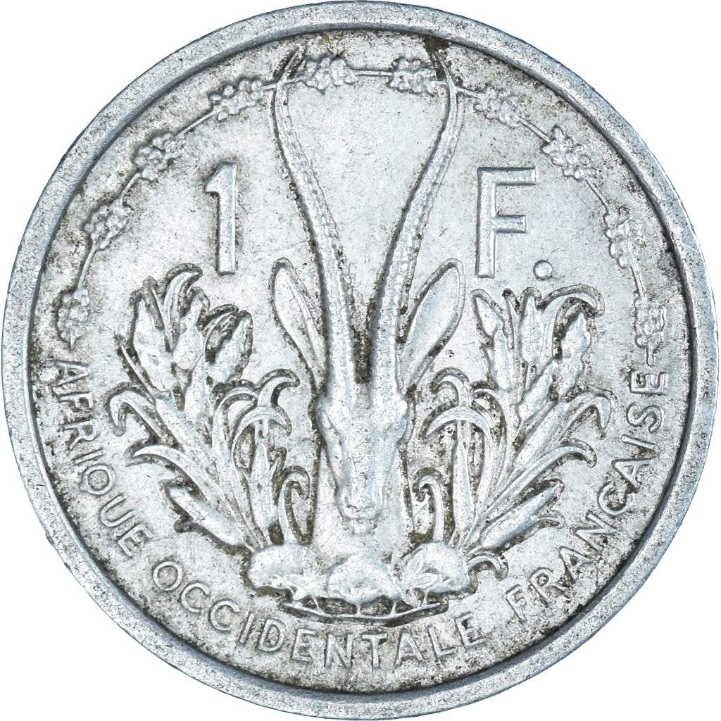 Coin, French West Africa, Franc, 1948