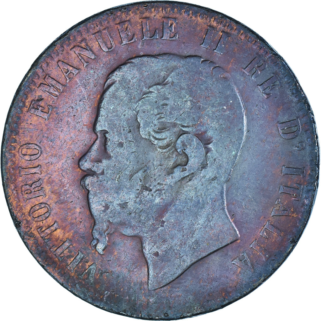 Moeda, Itália, 10 Centesimi, 1866