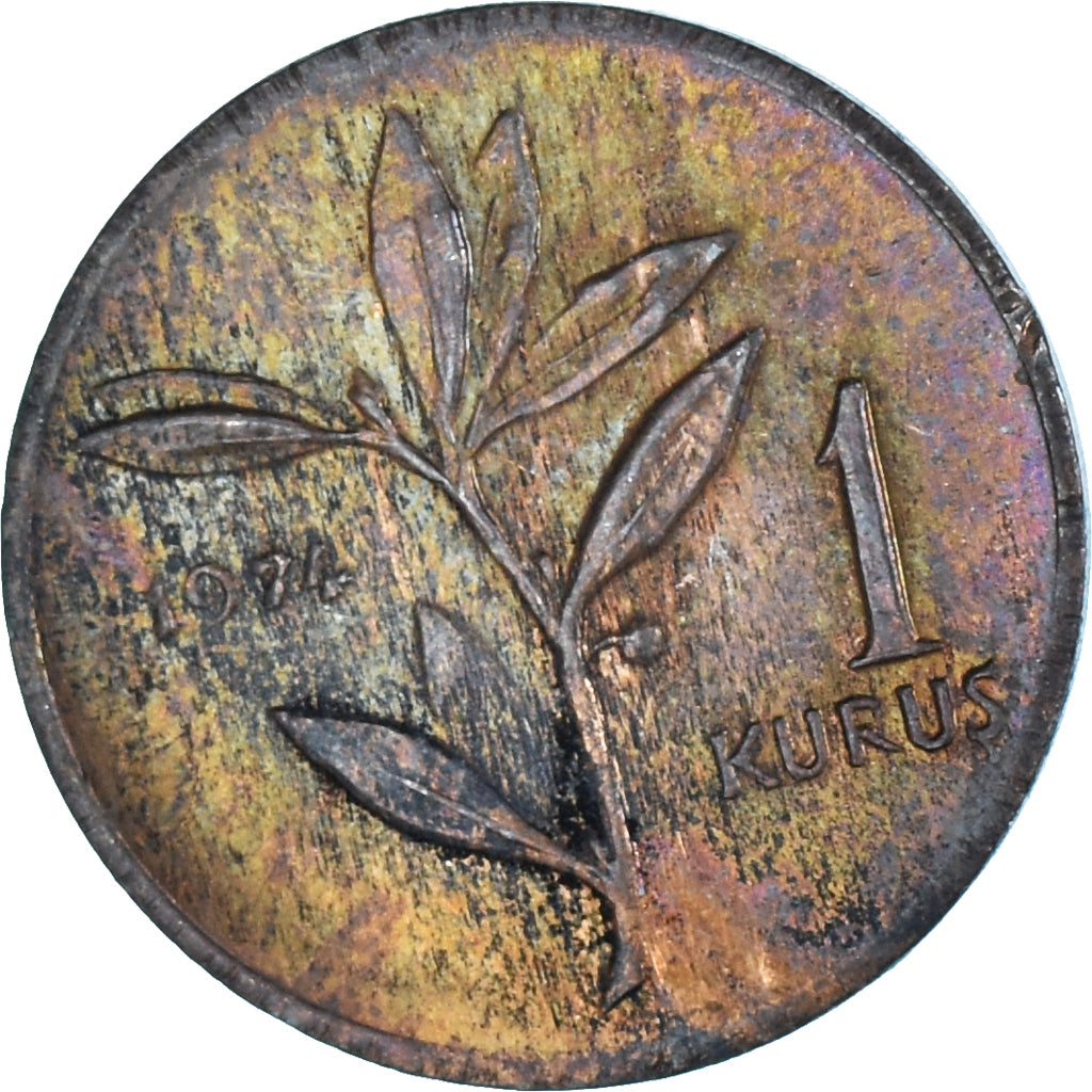 Moneta, Turchia, Kurus, 1974