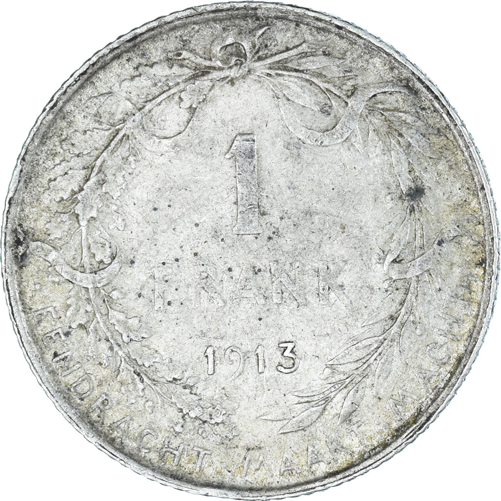 Moneta, Belgia, Franc, 1913