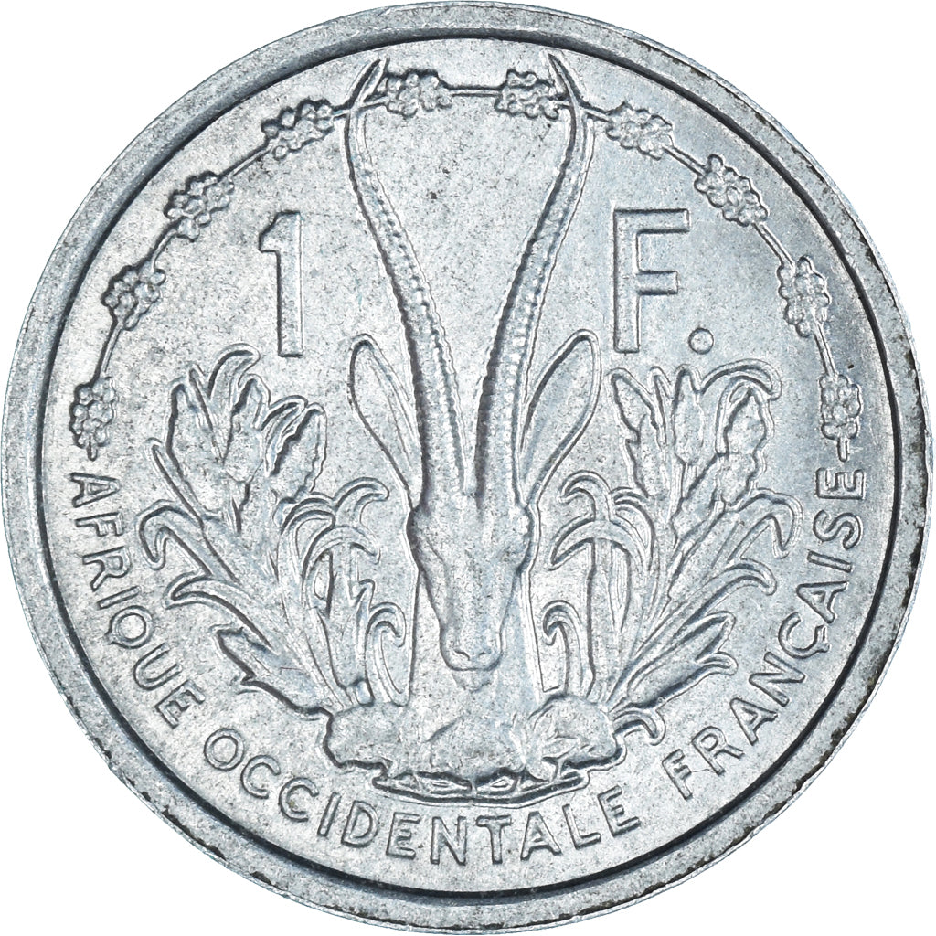 Coin, French West Africa, Franc, 1948