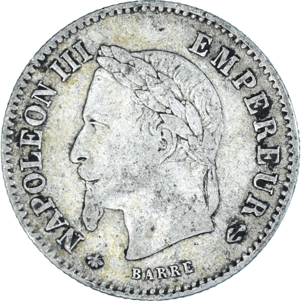 Münze, Frankreich, 20 Centimes, 1867
