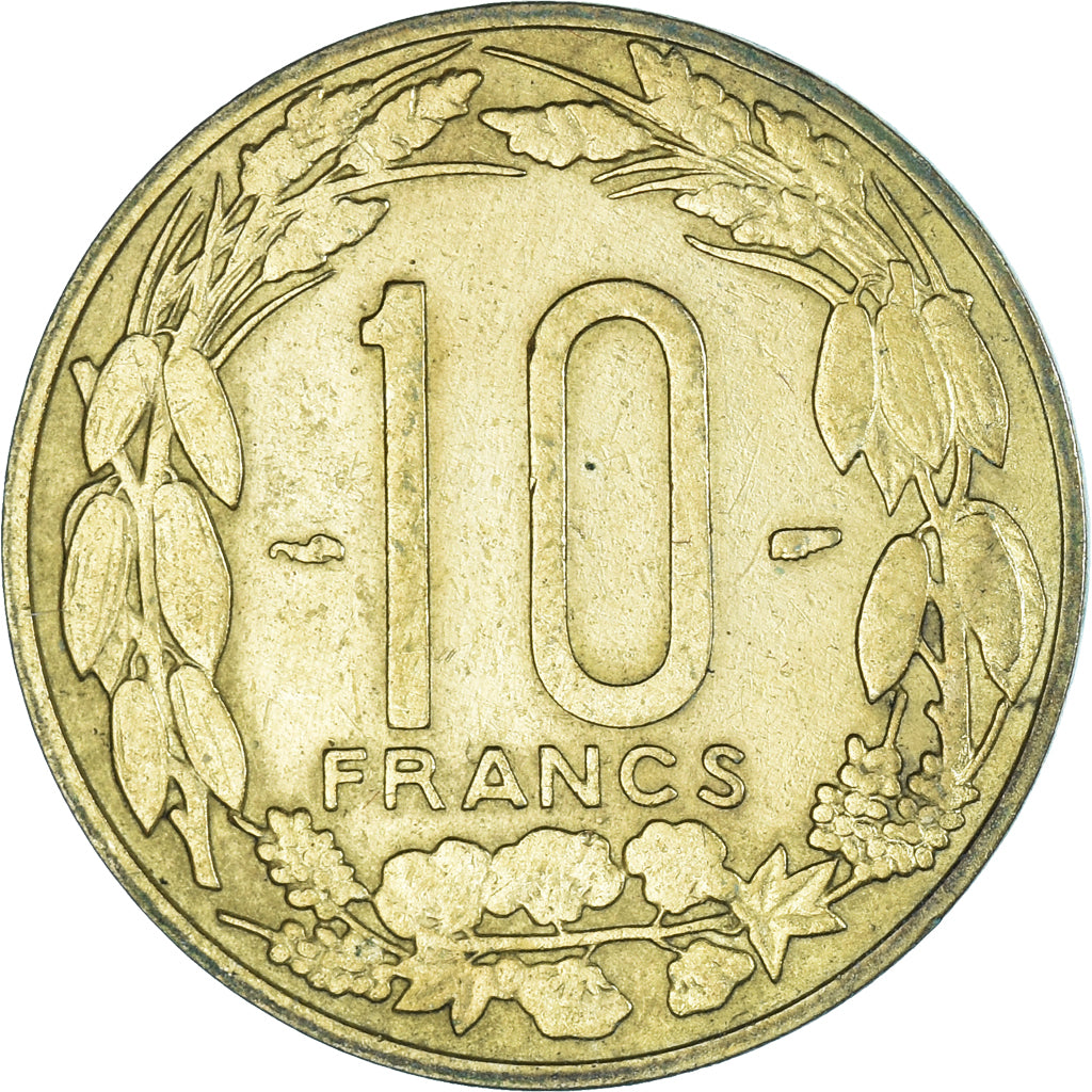 Moeda, Camarões, 10 Francs, 1958