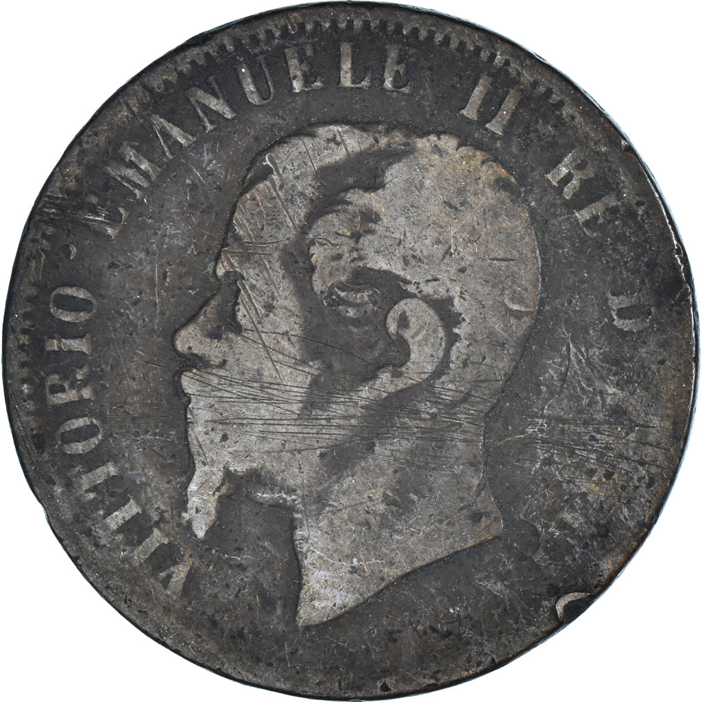 Monnaie, Italie, 10 Centesimi, 1862