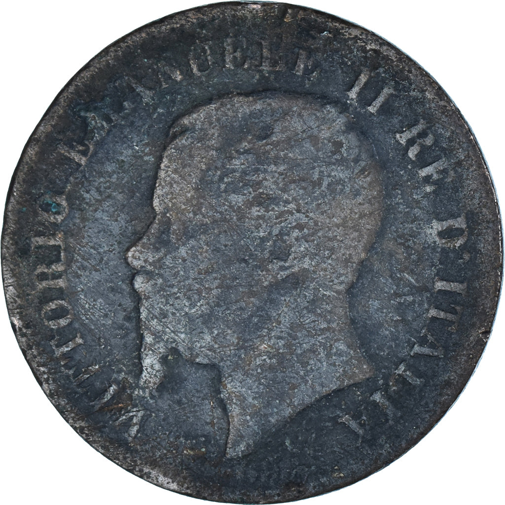Moneta, Włochy, 5 Centesimi, 1861