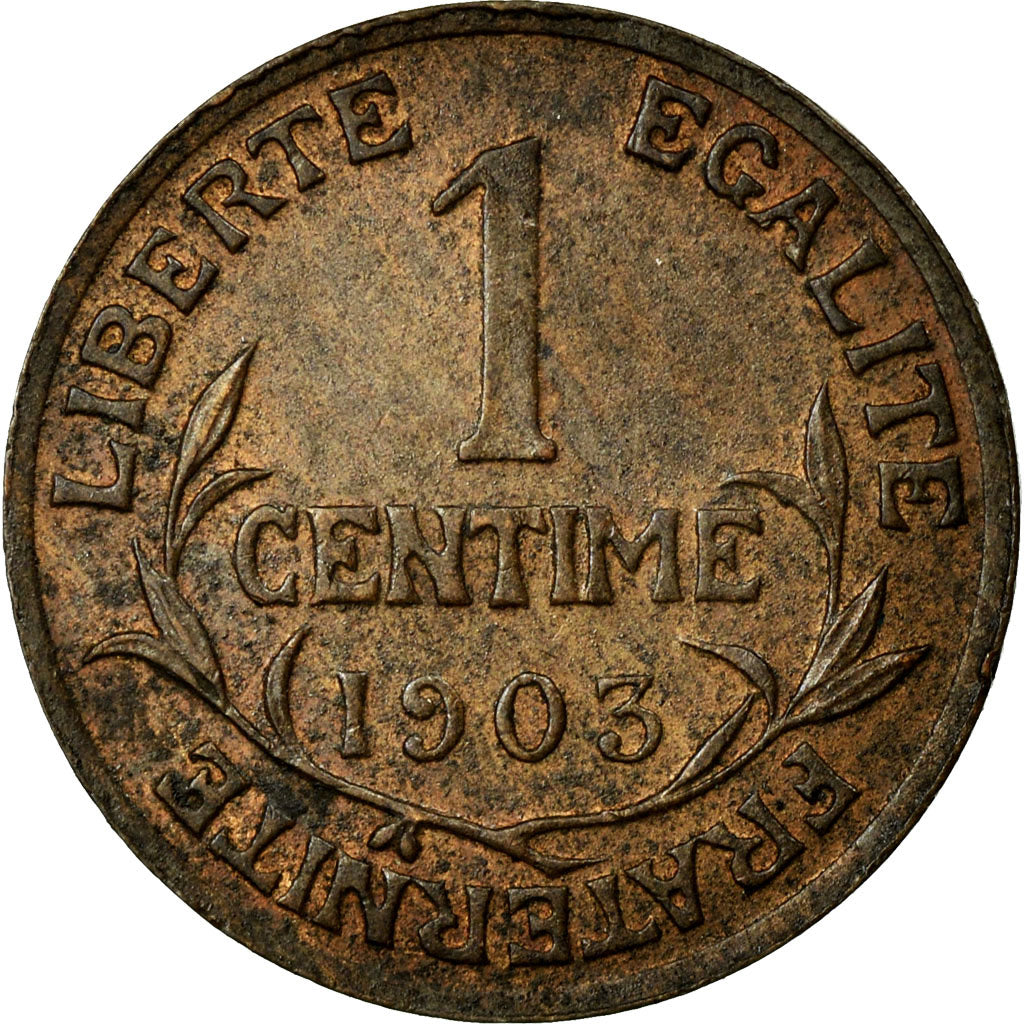 Coin, France, Dupuis, Centime, 1903, AU(55-58), Bronze, KM:840, Gadoury:90