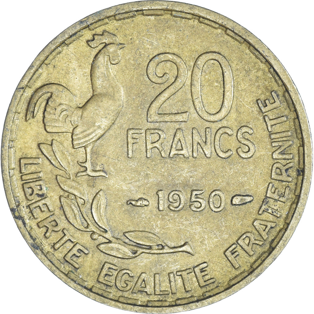 Moneta, Francia, 20 Francs, 1950