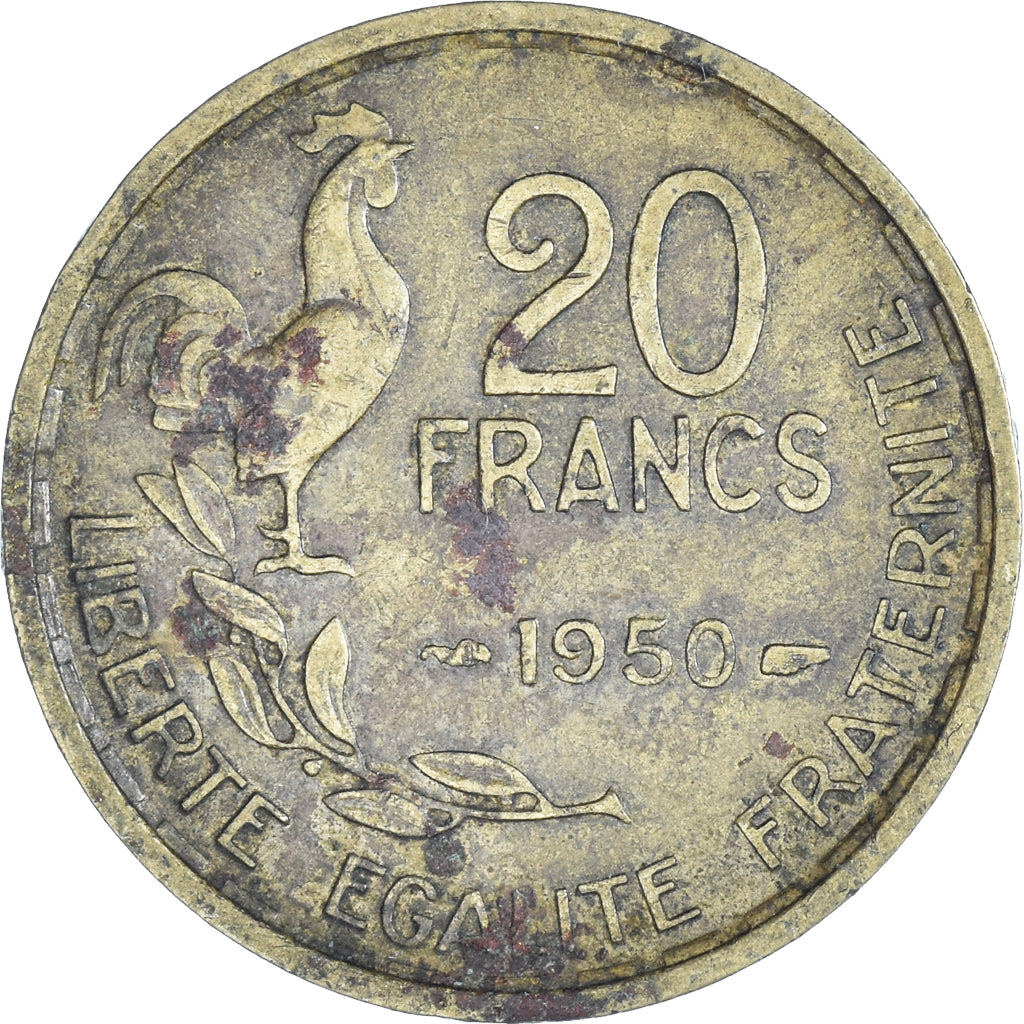 Moneta, Francia, 20 Francs, 1950