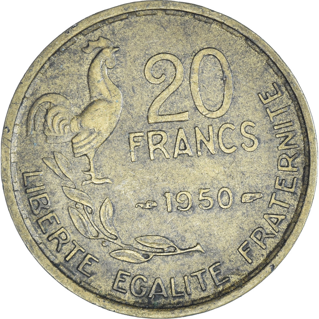 Moneta, Francia, 20 Francs, 1950