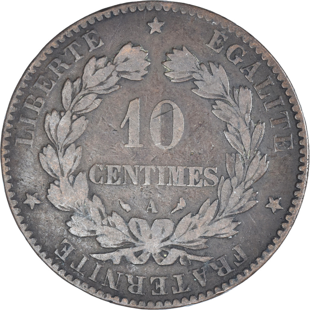Moneta, Francja, 10 Centimes, 1897