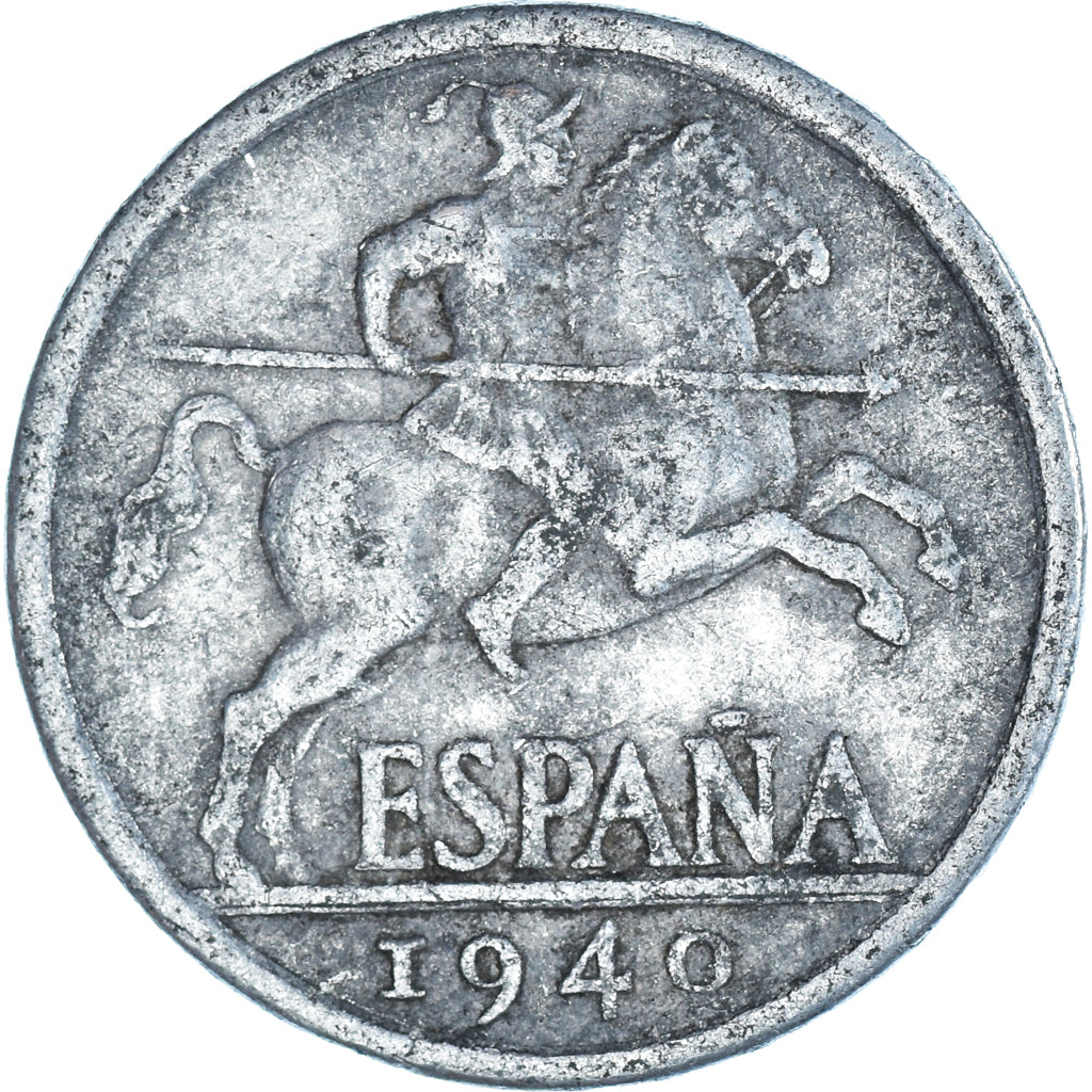 Munten, Spanje, 10 Centimos, 1940