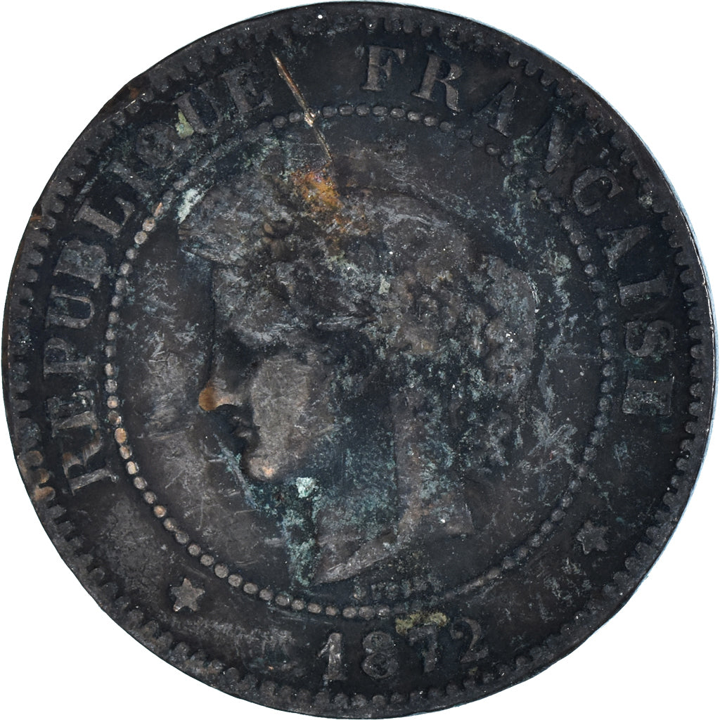 Moneta, Francja, 5 Centimes, 1872