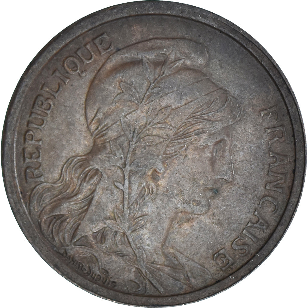 Moneta, Francja, 2 Centimes, 1912