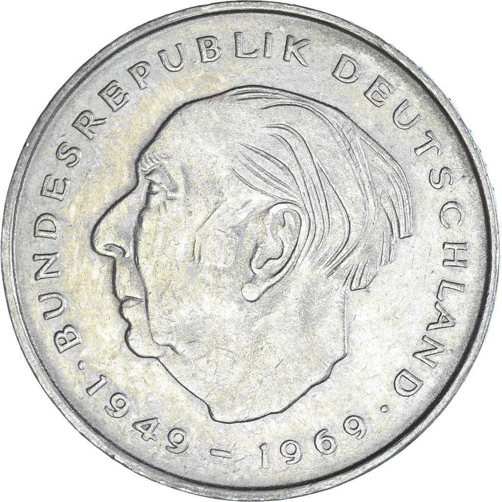 Münze, Deutschland, 2 Mark, 1969