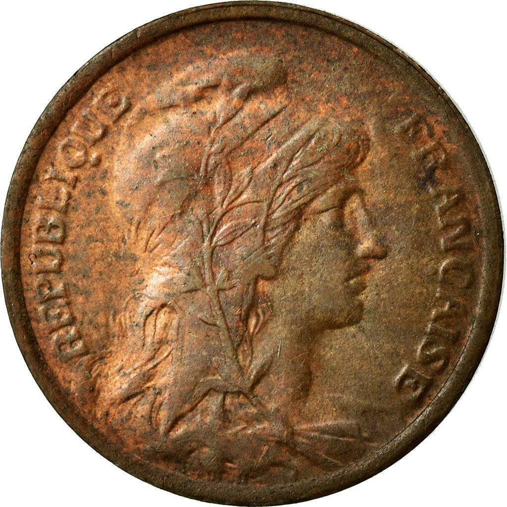 Moneta, Francia, Dupuis, Centime, 1911, BB+, Bronzo, KM:840, Gadoury:90