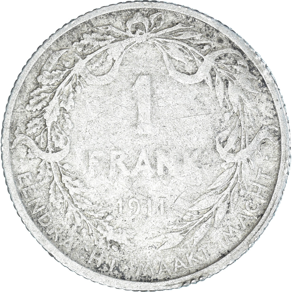 Coin, Belgium, Franc, 1911