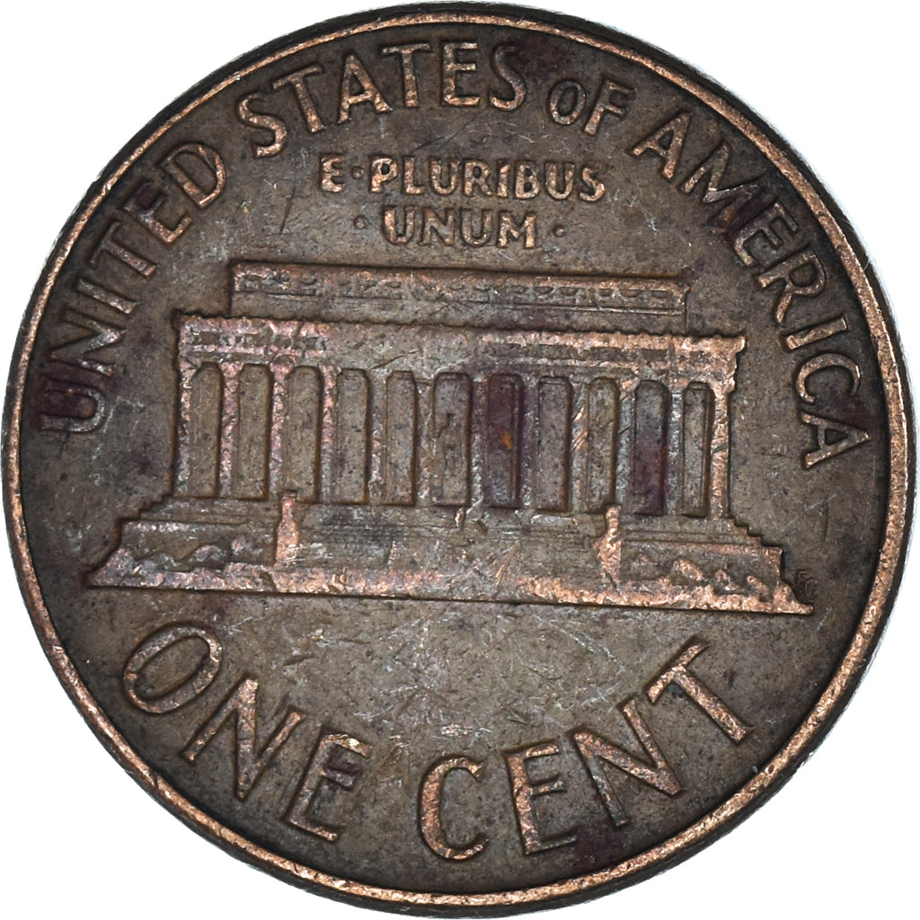 Moeda, Estados Unidos da América, Cent, 1961