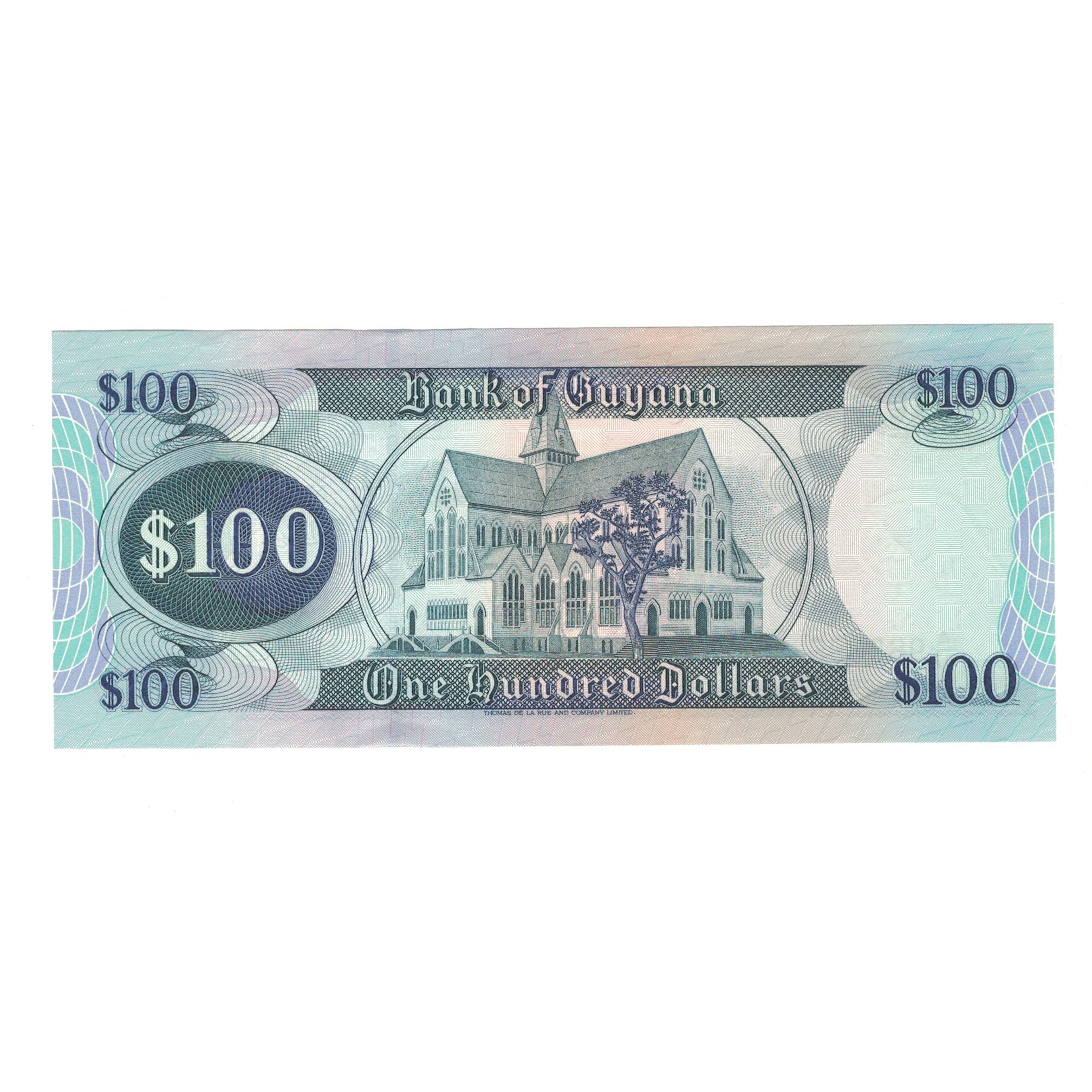 Banknote, Guyana, 100 Dollars, Undated (1999), KM:31, UNC(65-70)