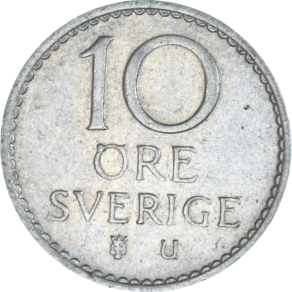 Moeda, Suécia, 10 Öre, 1967