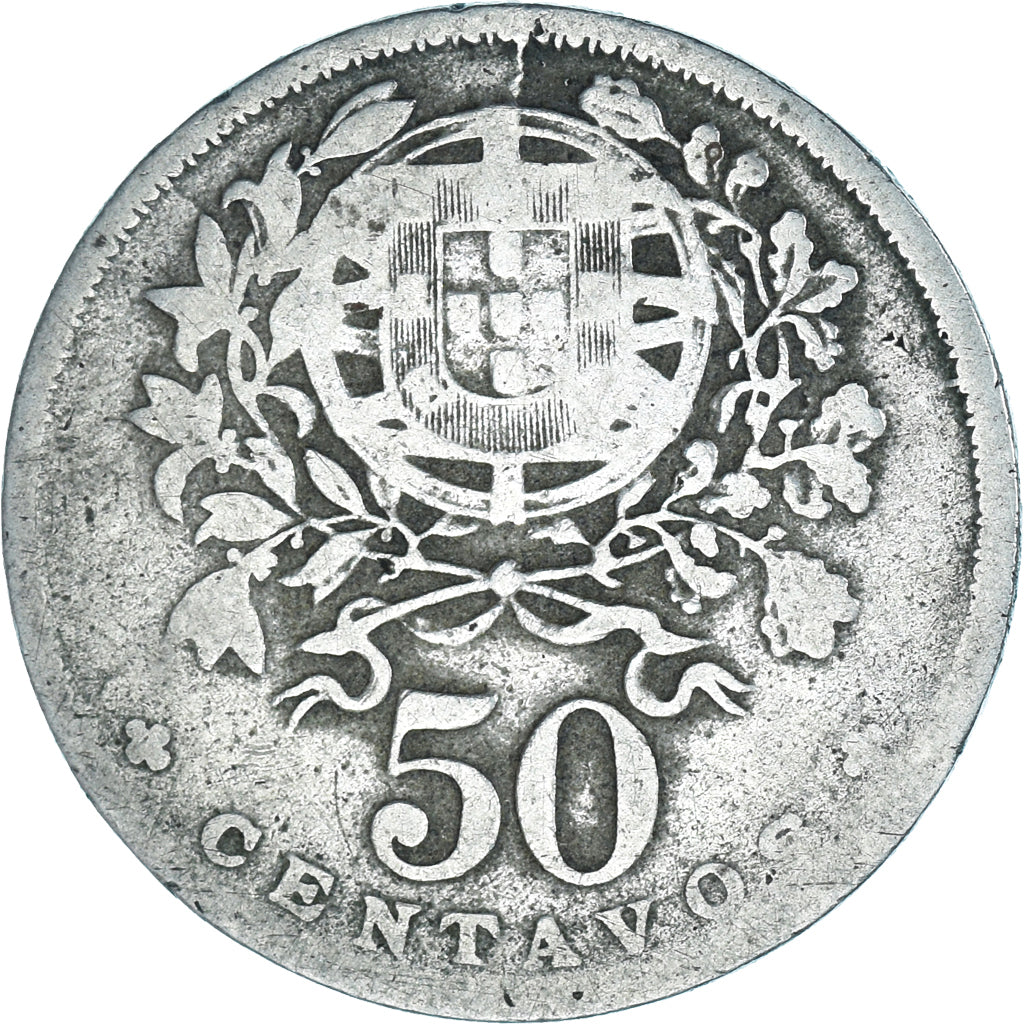 Moneta, Portugal, 50 Centavos, 1929