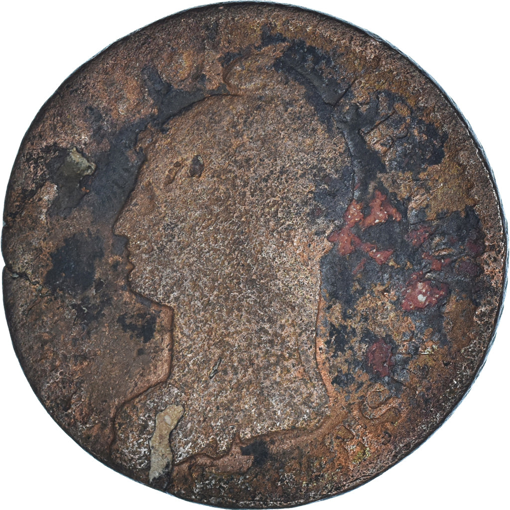 Coin, France, 5 Centimes, AN 8