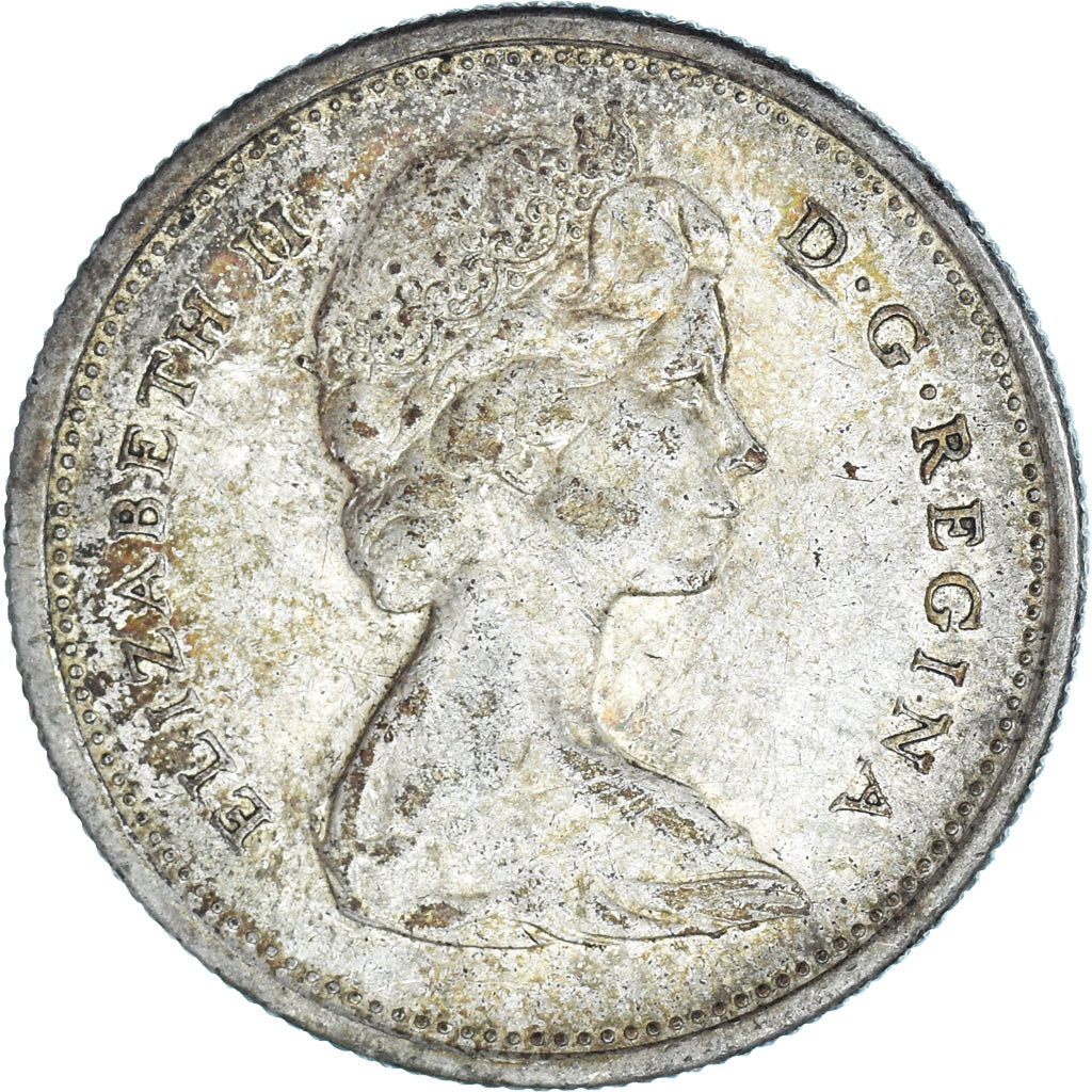 Moneta, Canada, 25 Cents, 1965