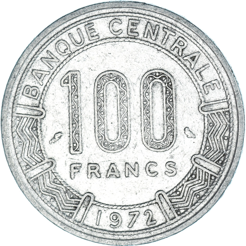 Münze, Kamerun, 100 Francs, 1972