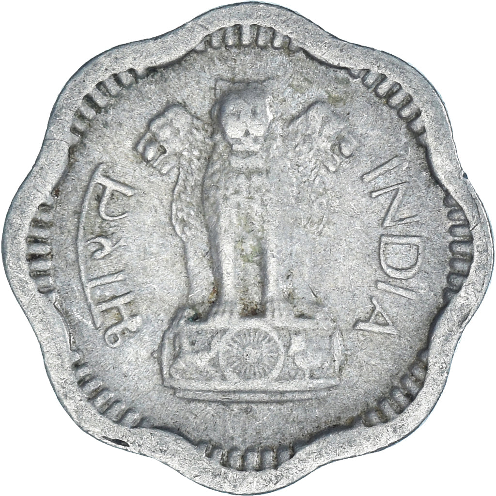 Moeda, Índia, 2 Naye Paise, 1959