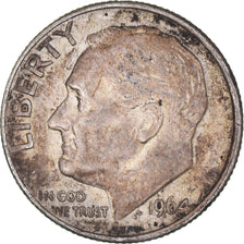 Moneta, USA, Dime, 1964