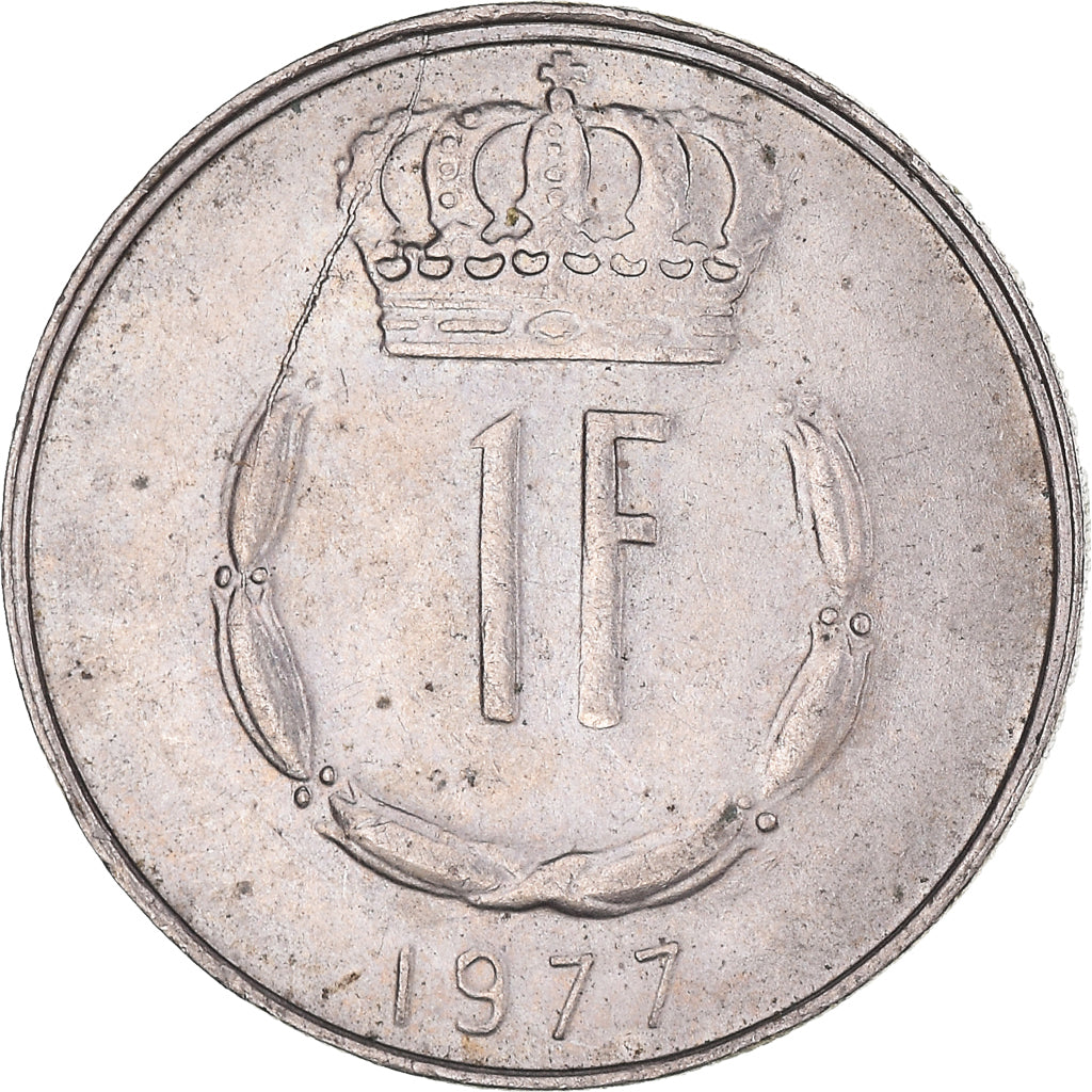 Moeda, Luxemburgo, Franc, 1977
