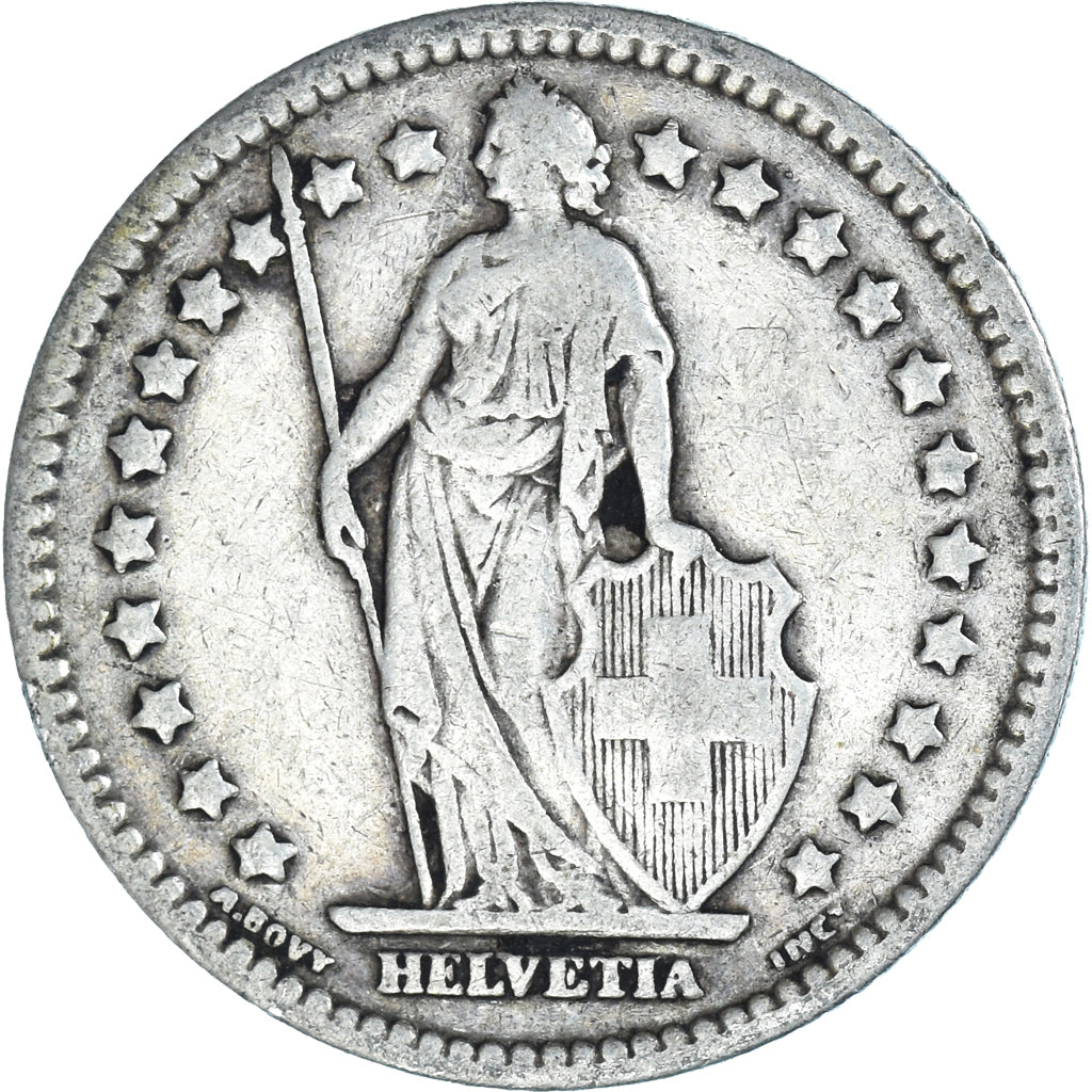 Münze, Schweiz, Franc, 1914
