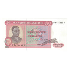 Banknote, Zaire, 50 Makuta, 1979, 1979-11-24, KM:17a, UNC(65-70)