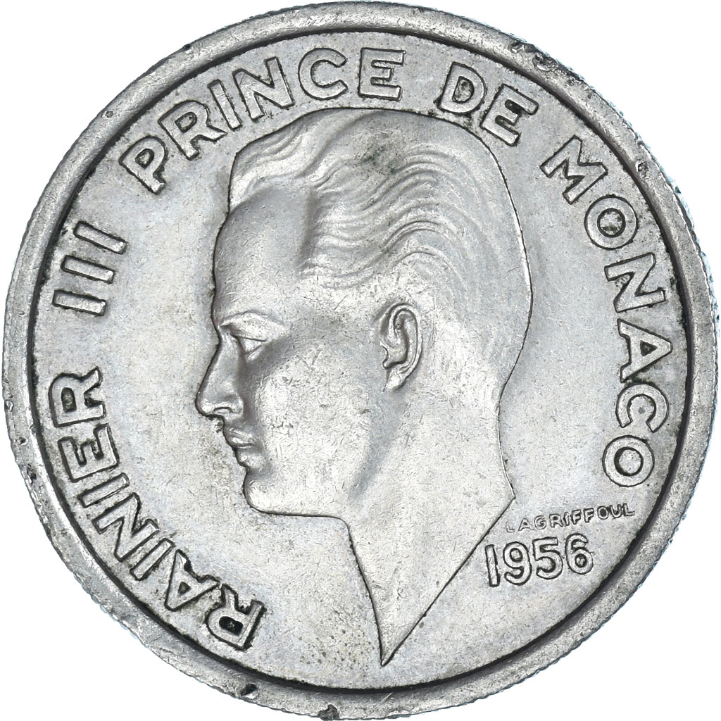Moneta, Monaco, 100 Francs, Cent, 1956