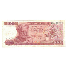 Banknote, Greece, 100 Drachmai, 1967, 1967-10-01, KM:196b, EF(40-45)