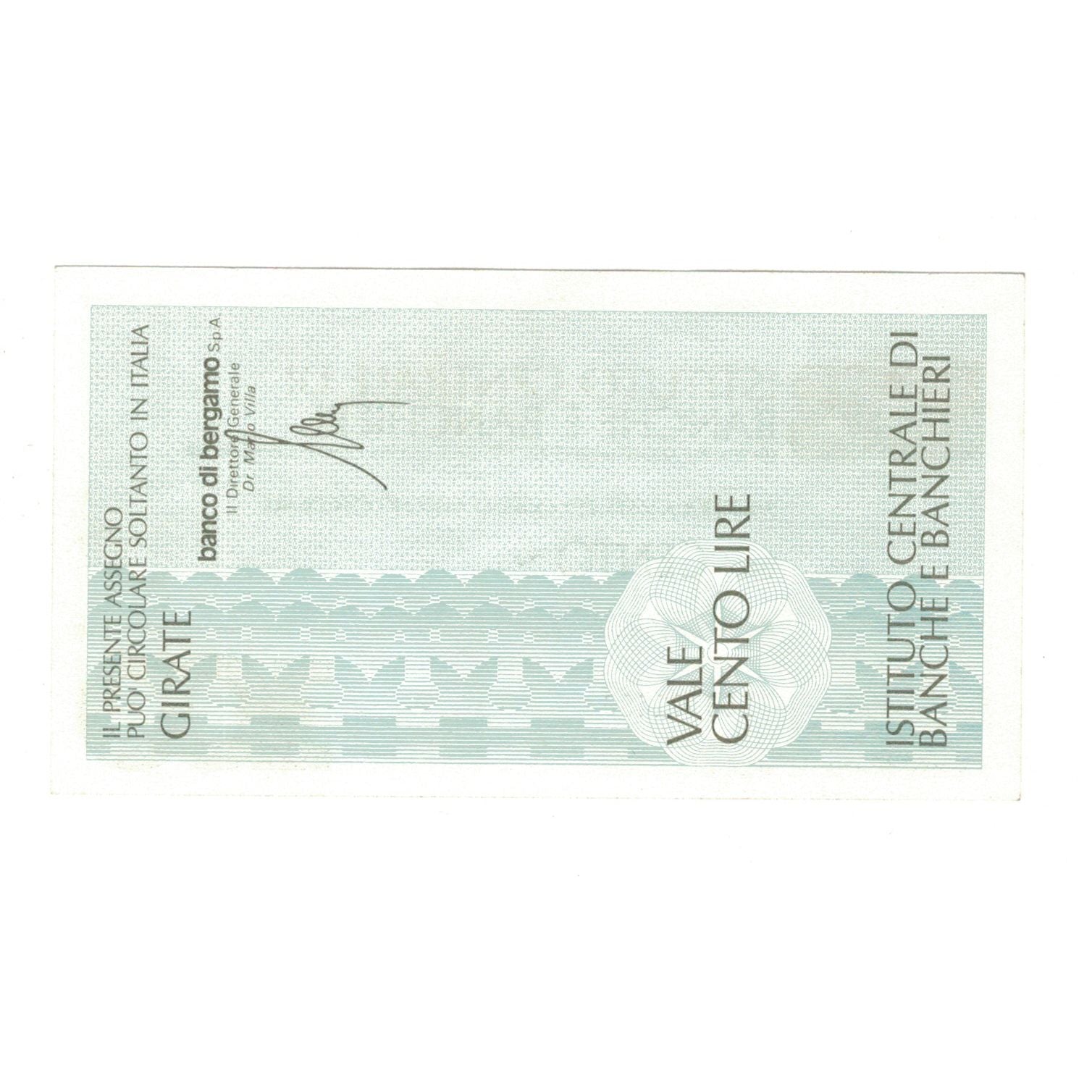 Nota, Itália, 100 Lire, UNC(65-70)