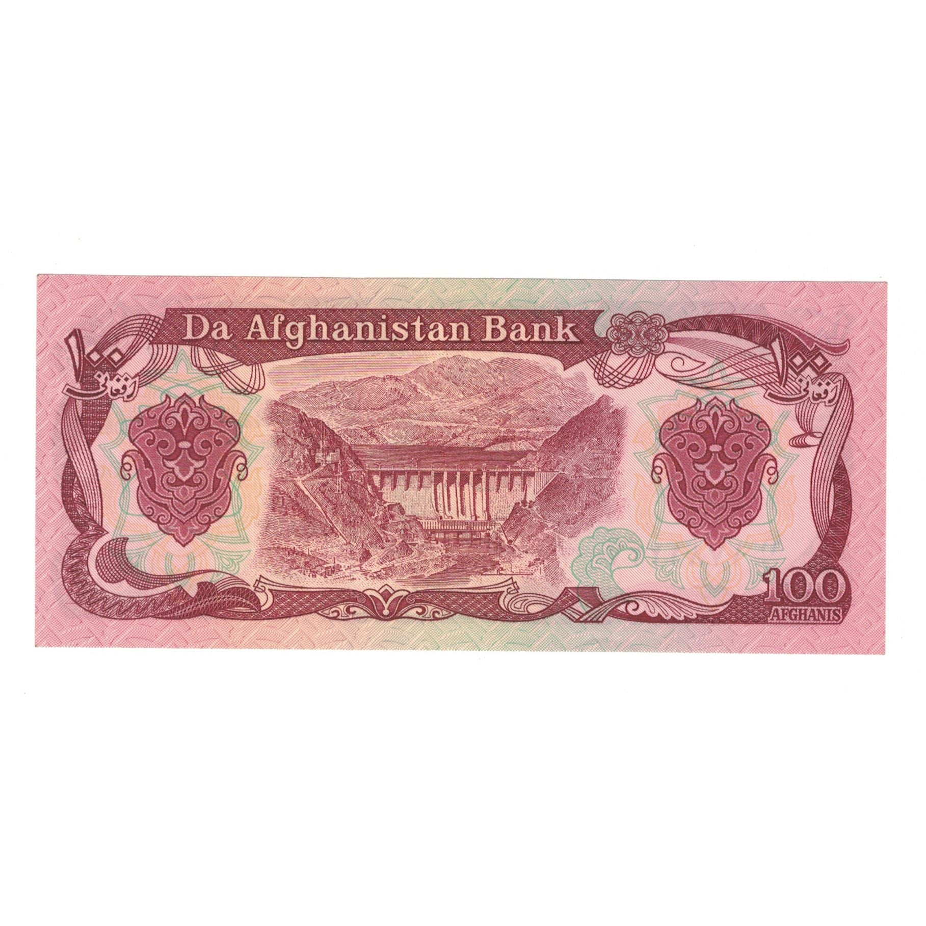 Banknote, Afghanistan, 100 Afghanis, SH1369 (1990), KM:58b, UNC(65-70)