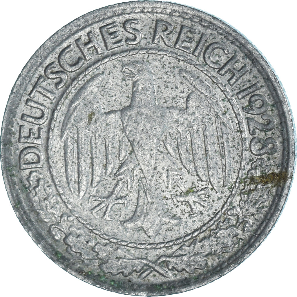Moneta, Niemcy, 50 Reichspfennig, 1928