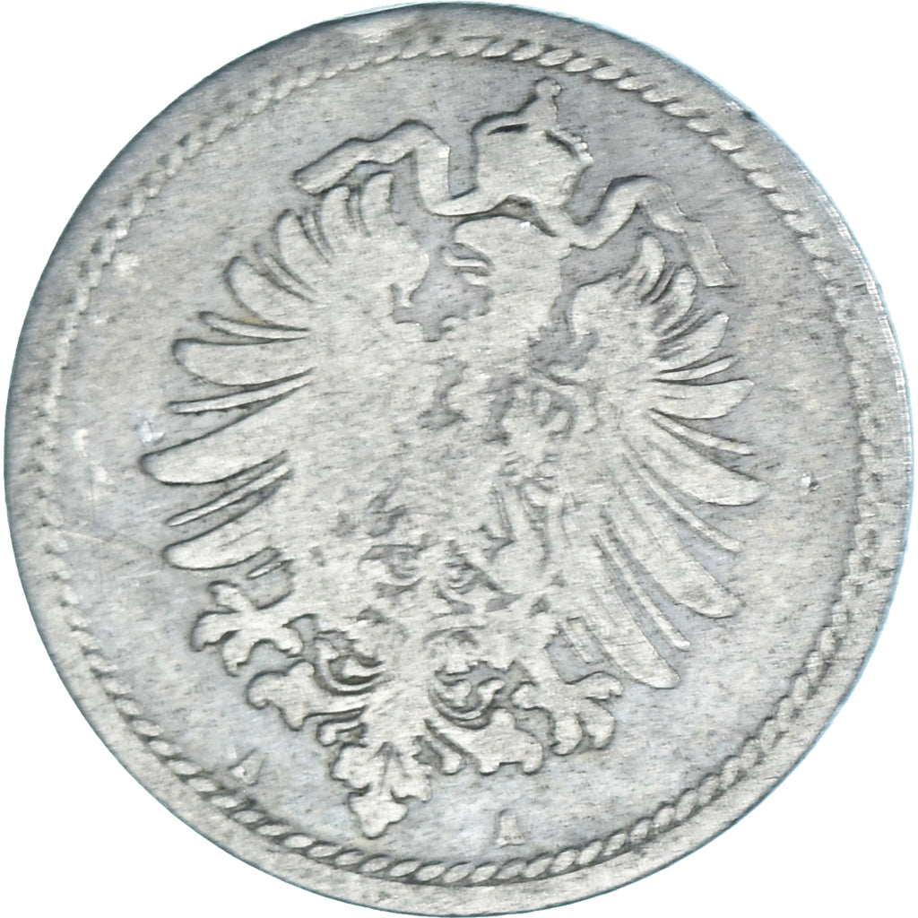 Munten, Duitsland, 5 Pfennig, 1888