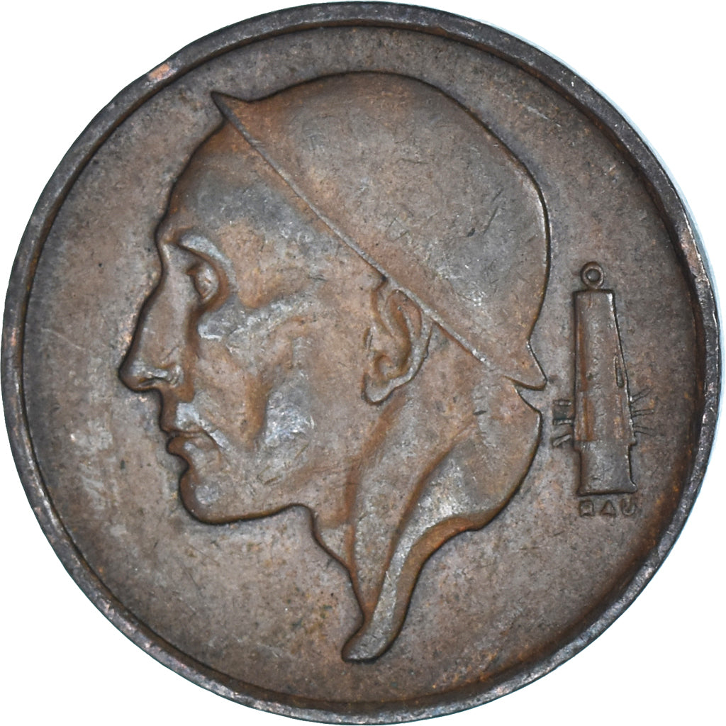 Moneta, Belgia, 50 Centimes, 1963