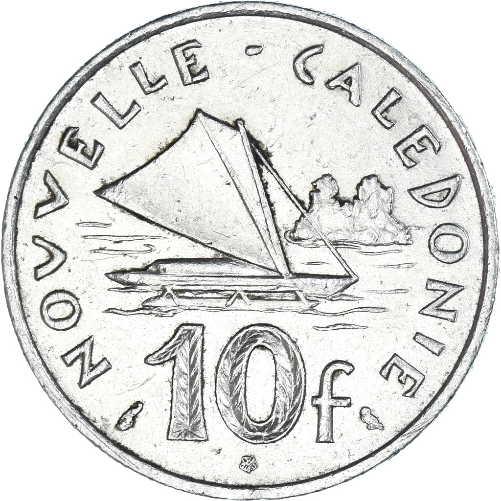 Moneta, Nowa Kaledonia, 10 Francs, 1967