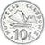 Moneta, Nowa Kaledonia, 10 Francs, 1967