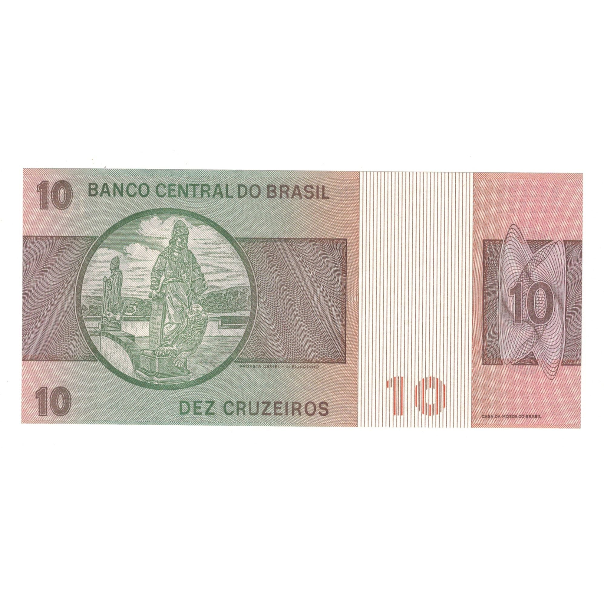 Banknot, Brazylia, 10 Cruzeiros, UNC(65-70)