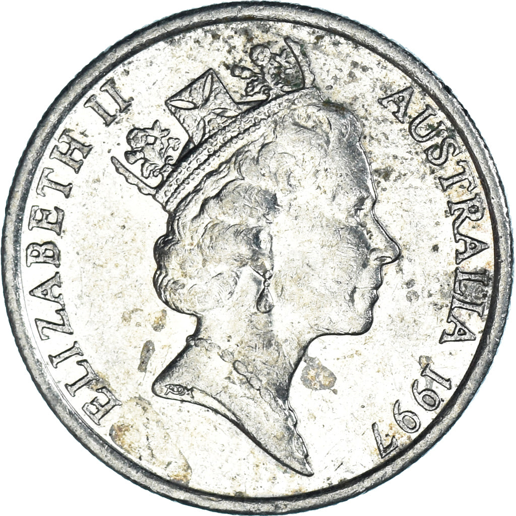 Australia, 5 Cents, 1997, Miedź-Nikiel, EF(40-45)