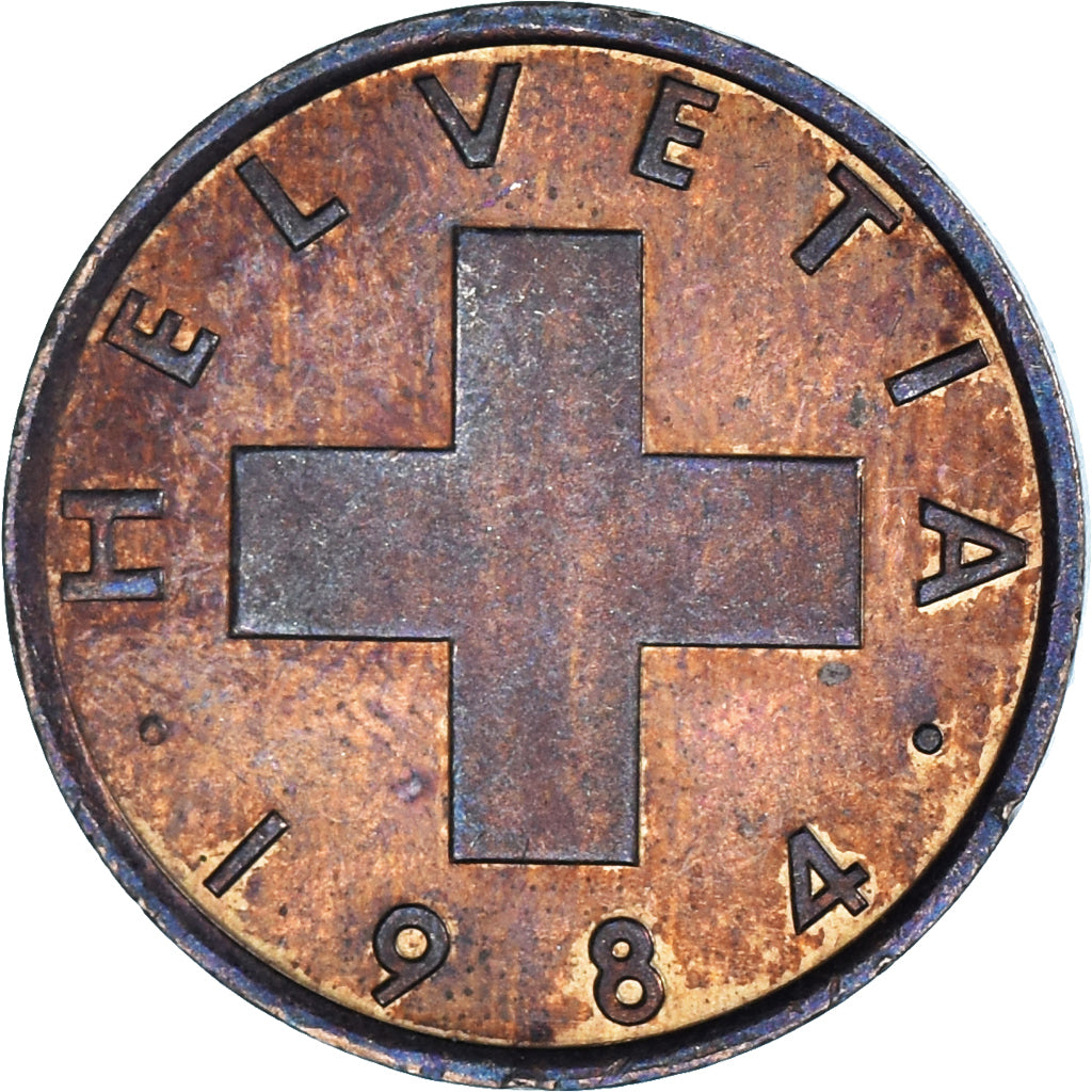 Moneda, Suiza, Franc, 1984
