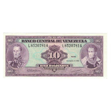Banknote, Venezuela, 10 Bolívares, 1992, 1992-12-08, KM:61c, UNC(63)