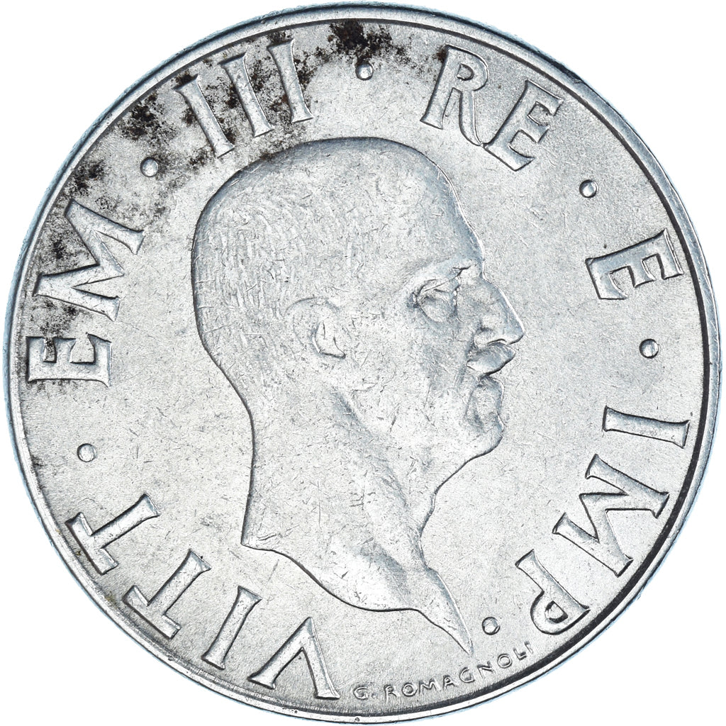 Moeda, Itália, 2 Lire, 1940