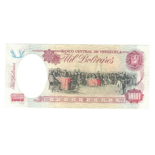 Billete, 1000 Bolivares, 1998, Venezuela, 1998-02-05, KM:76c, SC