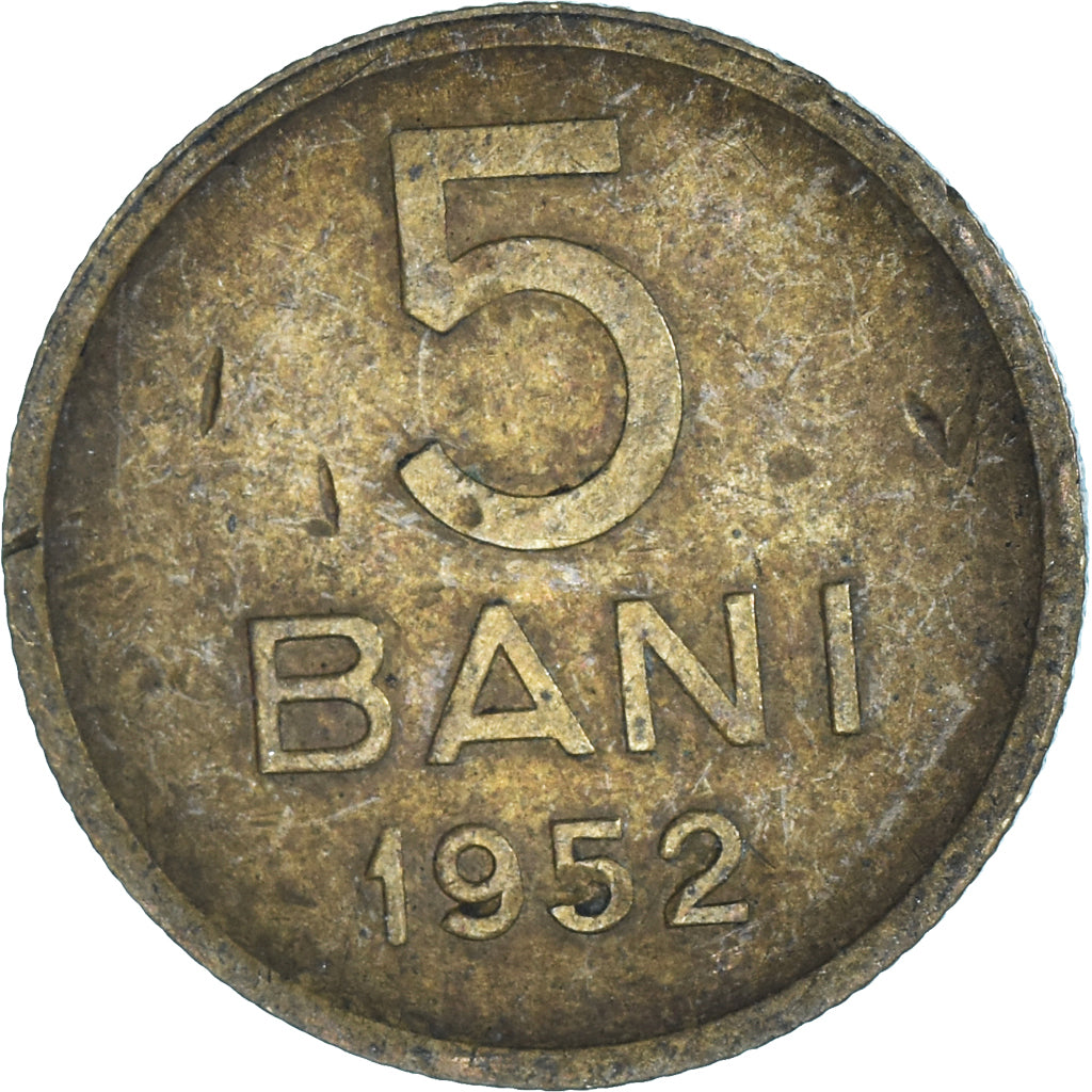 Moneta, Romania, 5 Bani, 1952