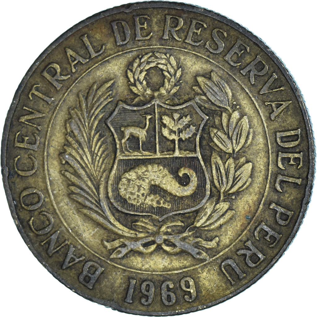Moneta, Perù, Sol, 1969