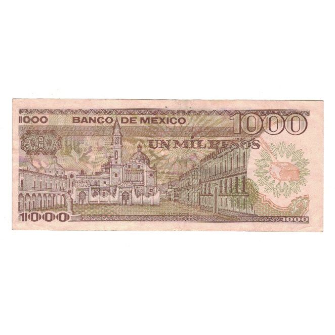 Billet, Mexique, 1000 Pesos, 1985, 1985-07-19, KM:85, TTB